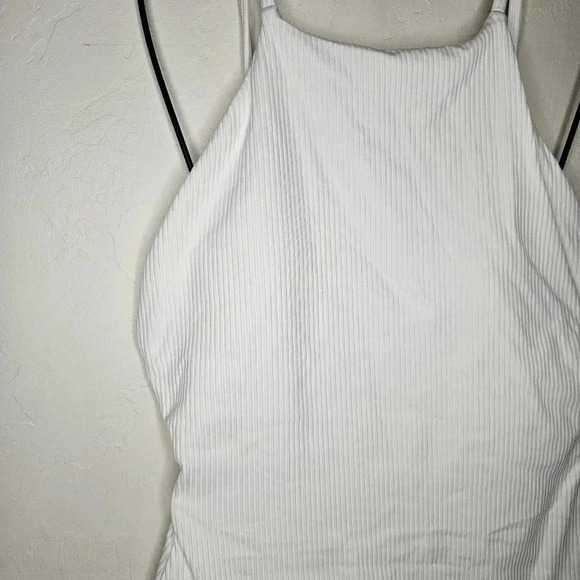 Andie‎ Swim Asbury Ribbed One Piece in Coco New Size Large - Picture 4 of 5